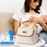 Breastmilk Cooler Bag with Ice Pack for Moms