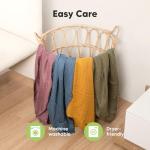 4-Pack Organic Muslin Swaddle Blankets for Babies