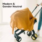 4-Pack Organic Muslin Swaddle Blankets for Babies