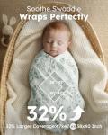 Yoofoss Organic Muslin Swaddle Blankets for Babies
