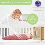 Infancie Organic Cotton Muslin Baby Blanket 3-Pack