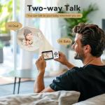 Ebemate WiFi Video Baby Monitor with Night Vision