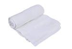Organic Cotton White Newborn Swaddle Blanket 47"x47