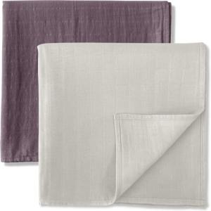 Organic Muslin Swaddle Blankets 2-Pack for Babies