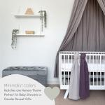 Organic Muslin Swaddle Blankets 2-Pack for Babies