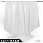 Organic Muslin Cotton Baby Swaddle Blanket 47x47