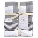 Burt's Bees Baby Organic Muslin Swaddle Blanket Set