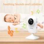Ebemate 2.8" LCD Video Baby Monitor with Night Vision