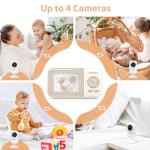 Ebemate 2.8" LCD Video Baby Monitor with Night Vision