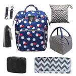 Multi-Functional Diaper Backpack with Changing Station