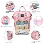 Multi-Functional Diaper Backpack with Changing Station