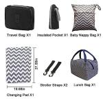 Multi-Functional Diaper Backpack with Changing Station
