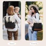 LOVEVOOK Diaper Bag Backpack with Changing Pad