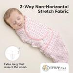 3-Pack Soft Organic Baby Swaddle Sleep Sacks