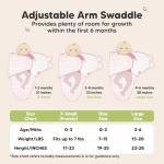 3-Pack Soft Organic Baby Swaddle Sleep Sacks