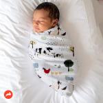 Organic Cotton Muslin Swaddle Blanket for Babies