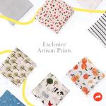 Organic Cotton Muslin Swaddle Blanket for Babies