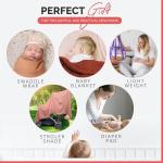 Set of 4 Organic Cotton Swaddle Blankets