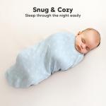 4-Pack Organic Muslin Swaddle Blankets for Babies