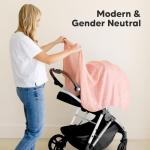 4-Pack Organic Muslin Swaddle Blankets for Babies