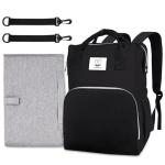 CottonBebe Large Diaper Bag Backpack with Changing Pad