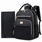 Tealari Waterproof Diaper Bag Backpack with Changing Pad