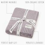 Dreamy Lilac Organic Cotton Swaddle Blanket