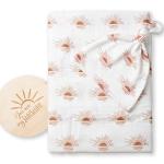 Organic Cotton Baby Muslin Swaddle Blanket Set