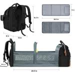 Large Diaper Bag Backpack with Changing Pad