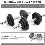 20kg Adjustable Dumbbell Set for Home Gym