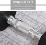 Kingkong Fitness 10 Kg Rubber Hex Dumbbells