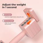 Adjustable Dumbbells Set 2.8-10KG for Home Workout