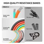 PROIRON 14-Piece Resistance Bands Set with Accessories