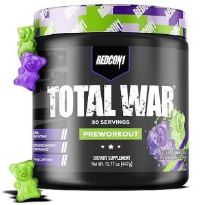 Redcon1 Total War Pre-Workout Powder - Sour Gummy