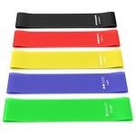5-Pack Skin-Friendly Resistance Bands for Workouts