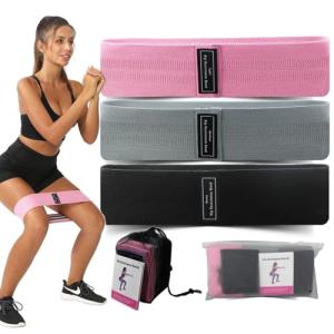 Chamgeco 3-Level Fabric Resistance Bands Set