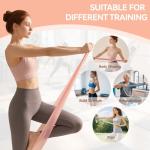 Yoga Resistance Bands Set for Pilates and Fitness