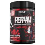 Nexus PER4M Pre Workout Powder - Red Sour Straps