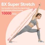 Yoga Resistance Bands Set for Pilates and Fitness