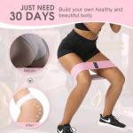 Chamgeco 3-Level Fabric Resistance Bands Set