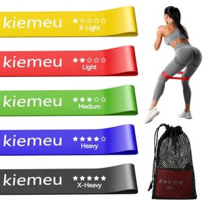 Kiemeu Mini Loop Resistance Bands for Legs and Glutes