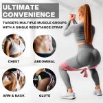 Meteor 200cm Flat Resistance Bands Set - 3 Levels