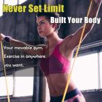 Unleashed Radiance Resistance Bands for Workouts