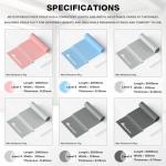 Meteor 200cm Flat Resistance Bands Set - 3 Levels