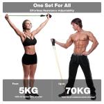 Adjustable Resistance Bands Set with Accessories