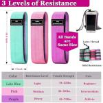 3-Level Resistance Bands Set for Home Workouts