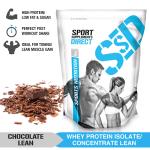 2KG Lean Whey Protein Powder, Chocolate & Vanilla