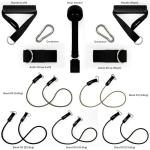 Adjustable Resistance Bands Set with Accessories