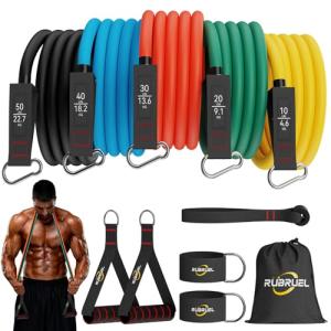 Rubruel 150 lbs Heavy Duty Resistance Bands Set