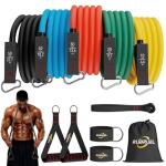 Rubruel 150 lbs Heavy Duty Resistance Bands Set